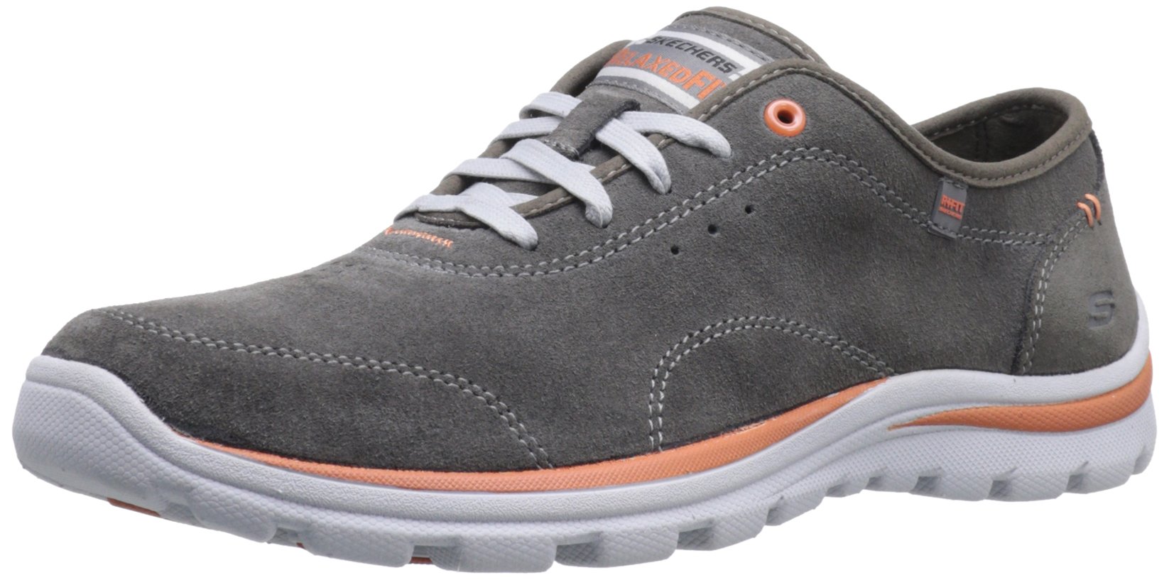 Skechers USA Men's Relaxed Fit Memory Foam Superior Lace-Up