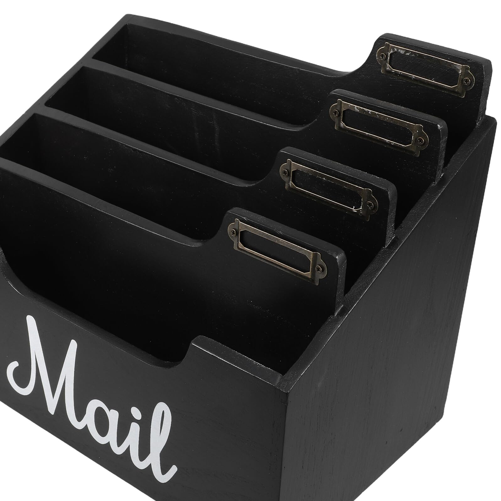 Holz Briefablage Schreibtisch Organizer ohne Montage Aktenhalter Postfach Rustikaler Landhausstil Büro Aufbewahrungsbox Homeoffice Dokumentenablage