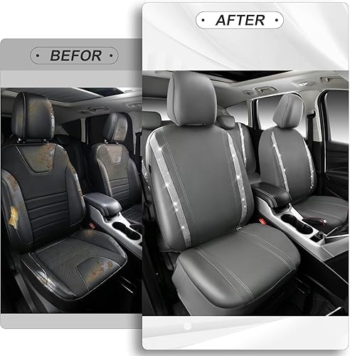 Miniatura 119 de CAR PASS Funda de asiento trasero de cuero y diamantes de imitación brillantes, impermeable, diseño de diamante brillante, ajuste universal, tiras