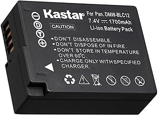 Kastar Battery 1 Pack for Leica BP-DC12, BP-DC12-U, BPD12, Leica 18729 and Leica V-Lux 4, V-Lux (Typ 114)