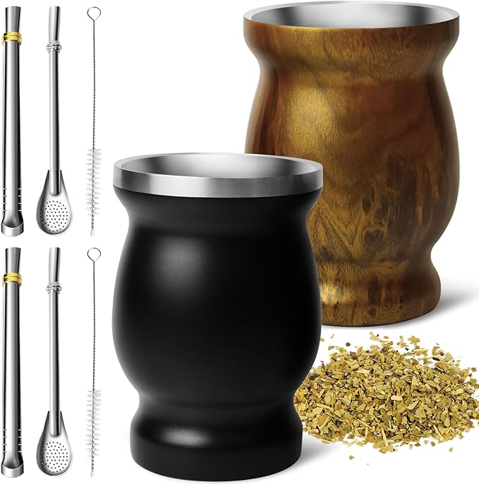MADFLOW Stainless Steel Insulated Mate Gourd With Bombillas - View #5