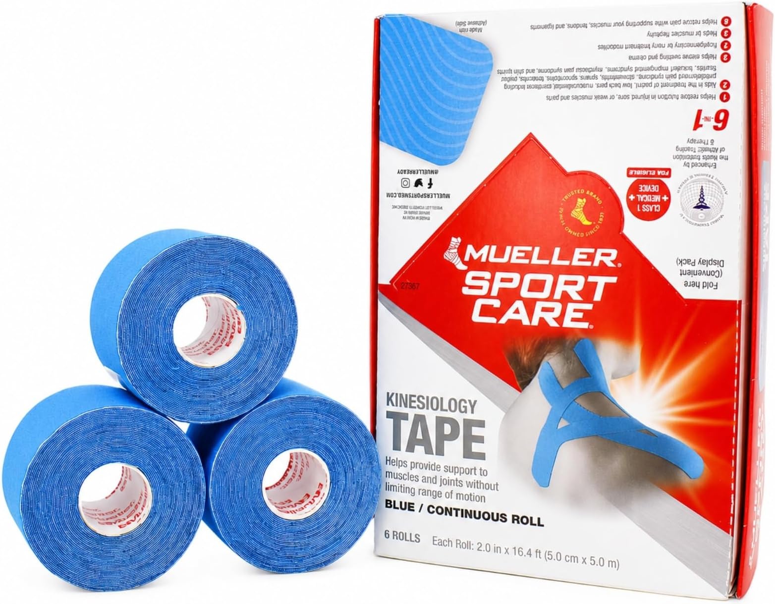 Mueller Kinesiology Support Tape - SS18