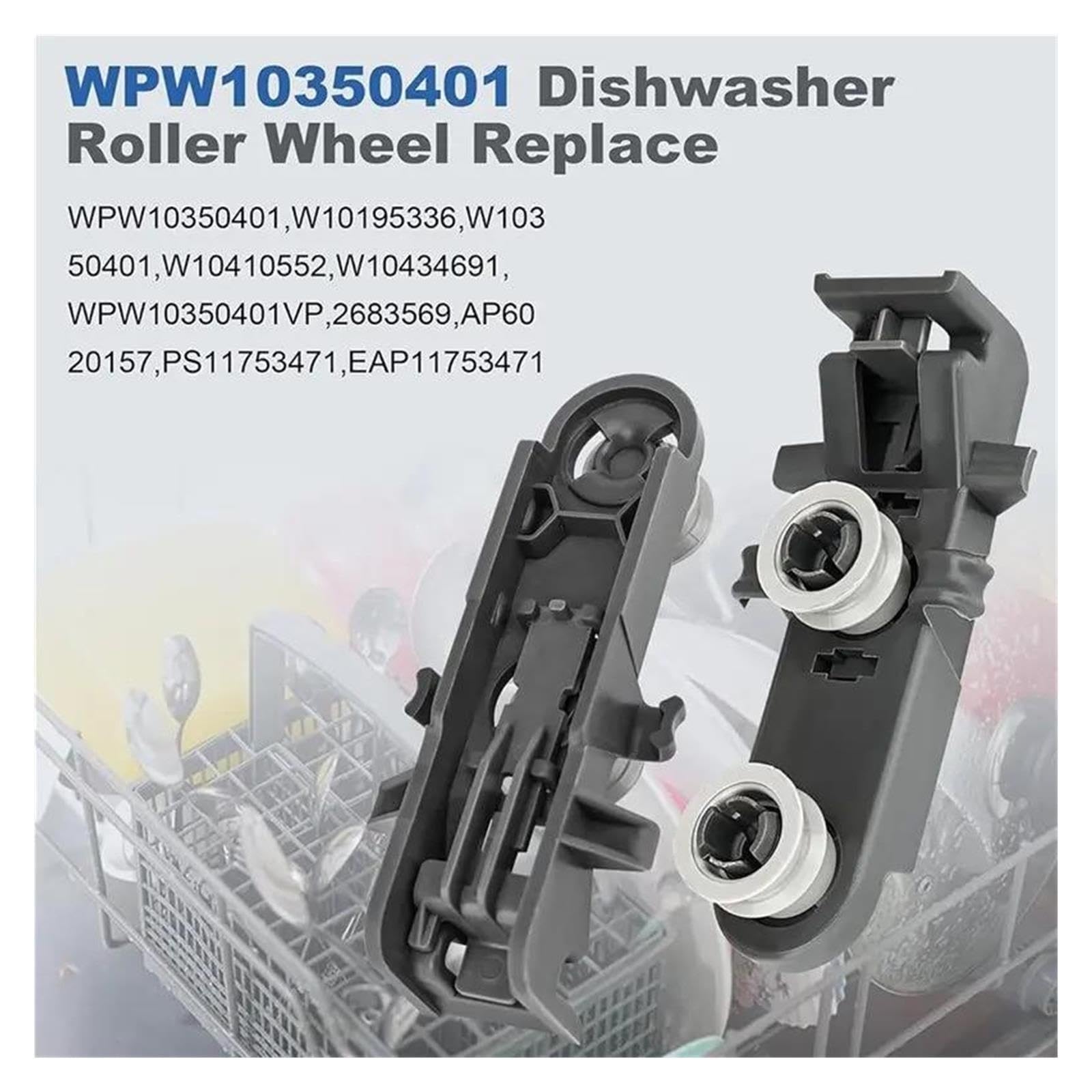 Sostituzione Delle Ruote Del Rullo Della Lavastoviglie Dishrack