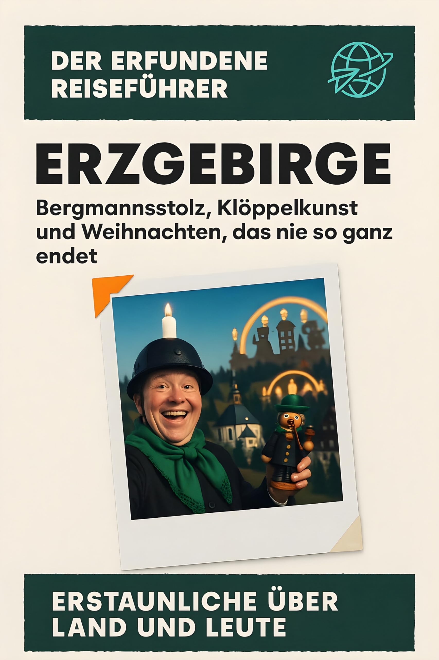 Erzgebirge: Bergmannsstolz, Klöppelkunst und Weihnachten, das nie so ganz endet. Der erfundene Reiseführer