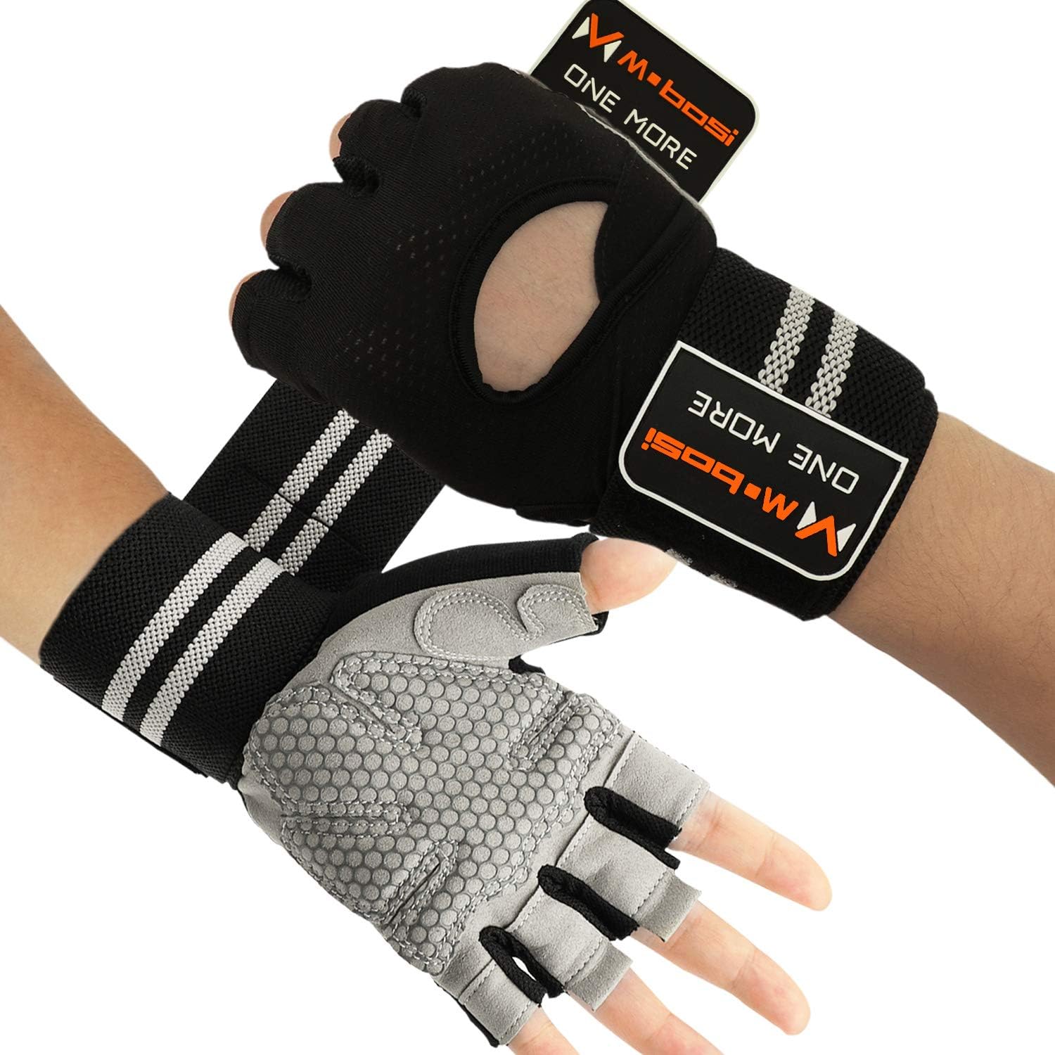 guanti da palestra con polsi