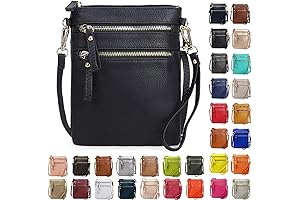 Women's Faux Leather Multifunctional Organizer Handbag