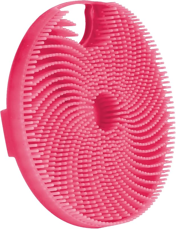 Escova corporal de silicone HIEERBUS rosa