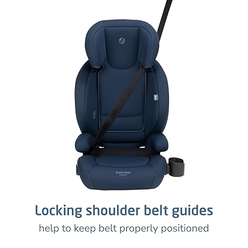 Miniatura 3 de Maxi-COSI RodiSport - Asiento elevador de automóvil para niños, respaldo alto, refuerzo sin espalda, reposacabezas de 7 posiciones, sistema de