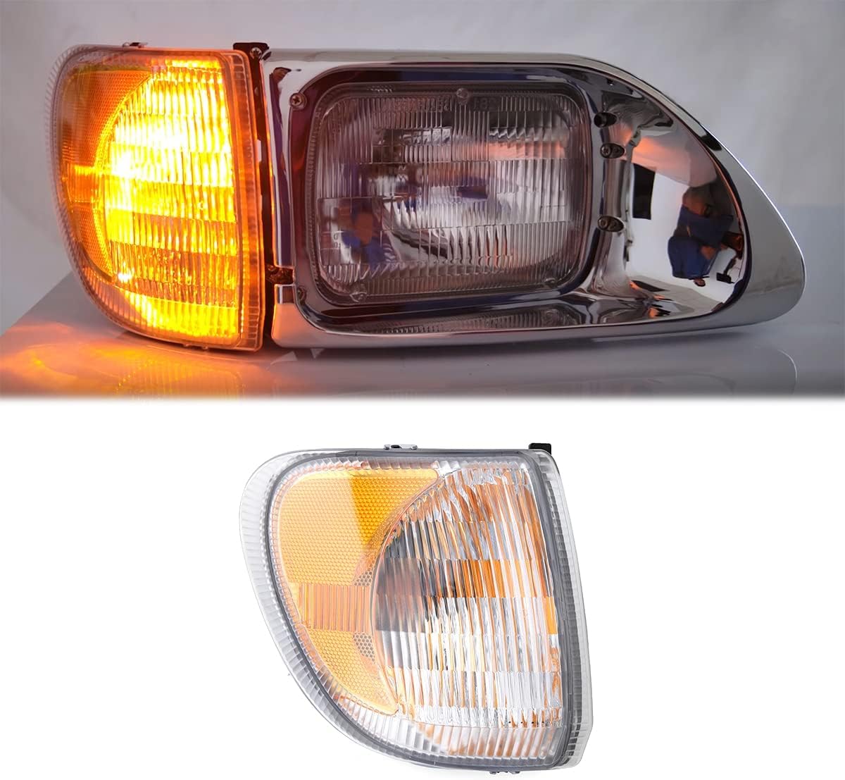 High Soar LED Turn Signal Light Assembly for International Models 9200 9200i 9400 9400i 5900i 5900 (Passenger Side)