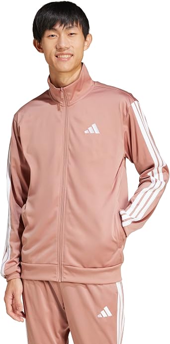 adidas Mens 3-Stripes Tricot Track Top