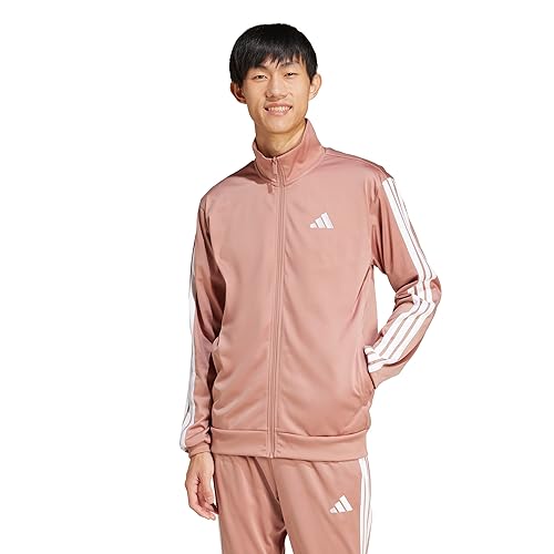 adidas mens Essentials Warm-up 3-stripes Track Top