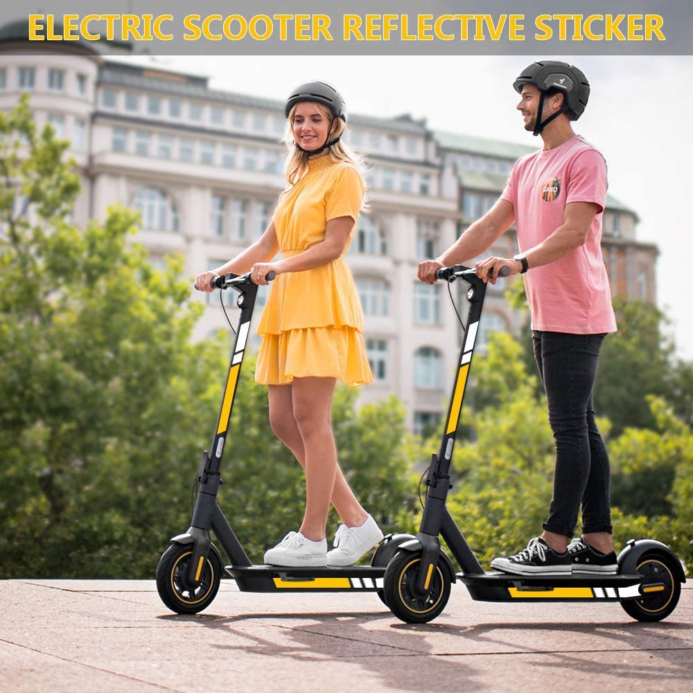 FUNOMOCYA 2 Pièces Autocollants Scooter Électrique - Protection Et Style Pour Trottinette Adulte & Enfant