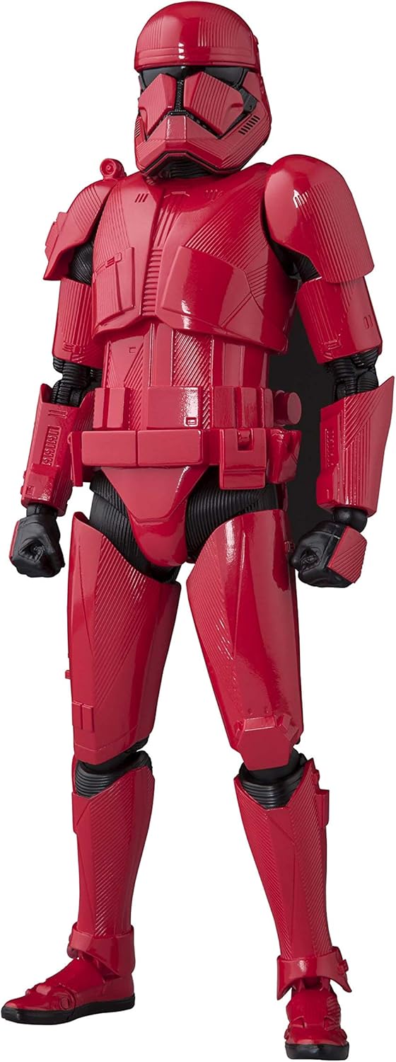 BANDAI SPIRITS S.H.Figuarts Star Wars Sith Trooper (Star Wars: The Rise of Skywalker) 6in. PVC & ABS Painted Action Figure