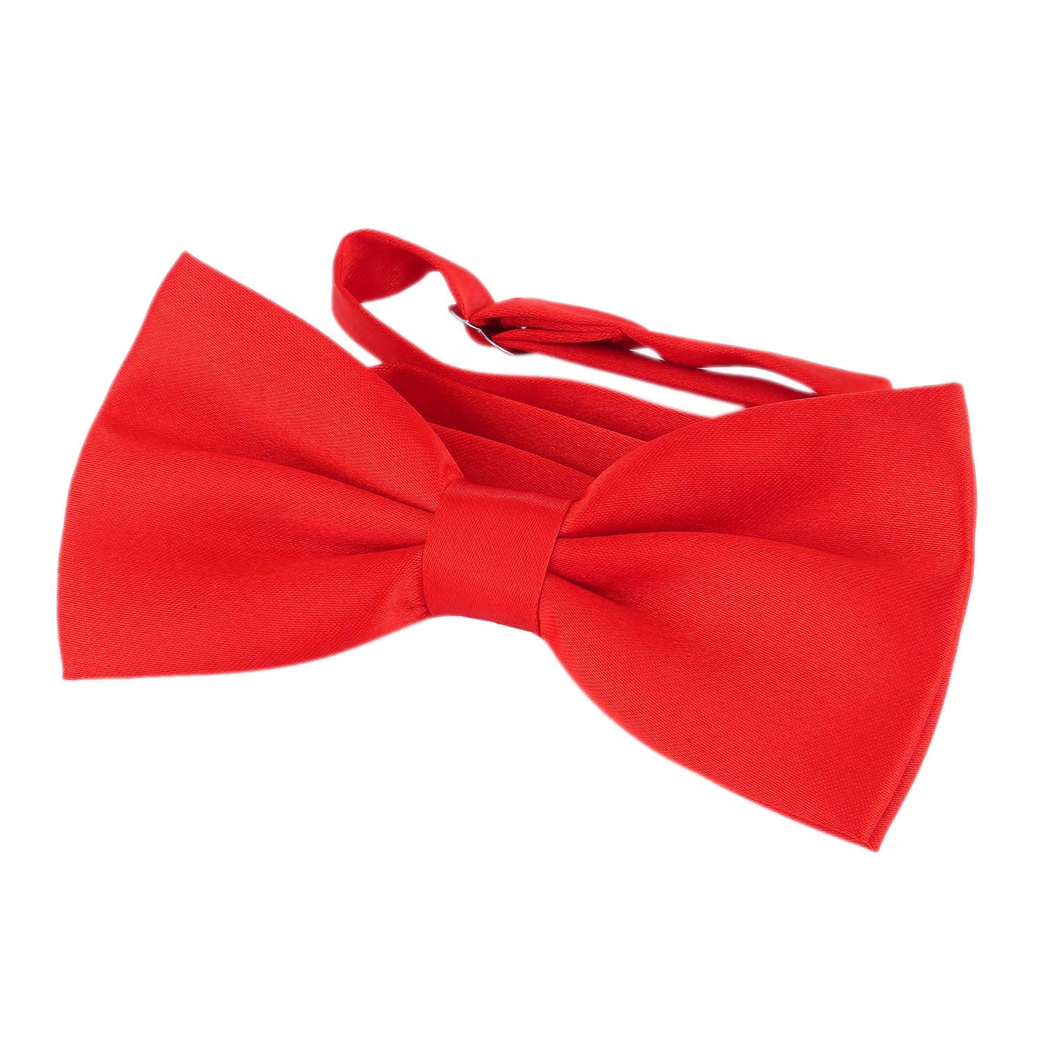 DonDon classy bow tie pre tied and adjustable Red