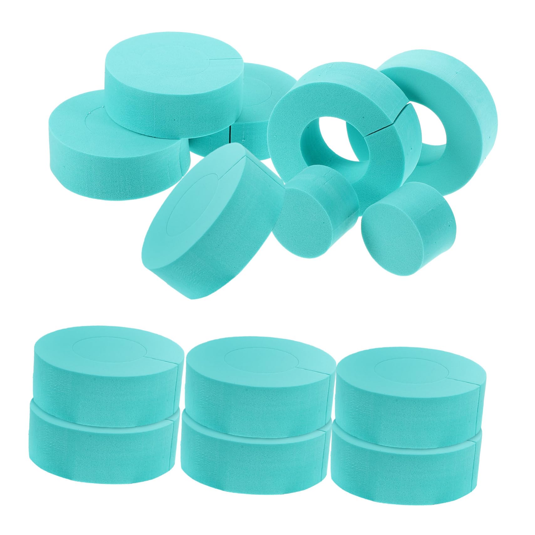 FOYTOKI 12Pcs Curl Hair Sponge Shaped Curling Tool Comfortable Hold for