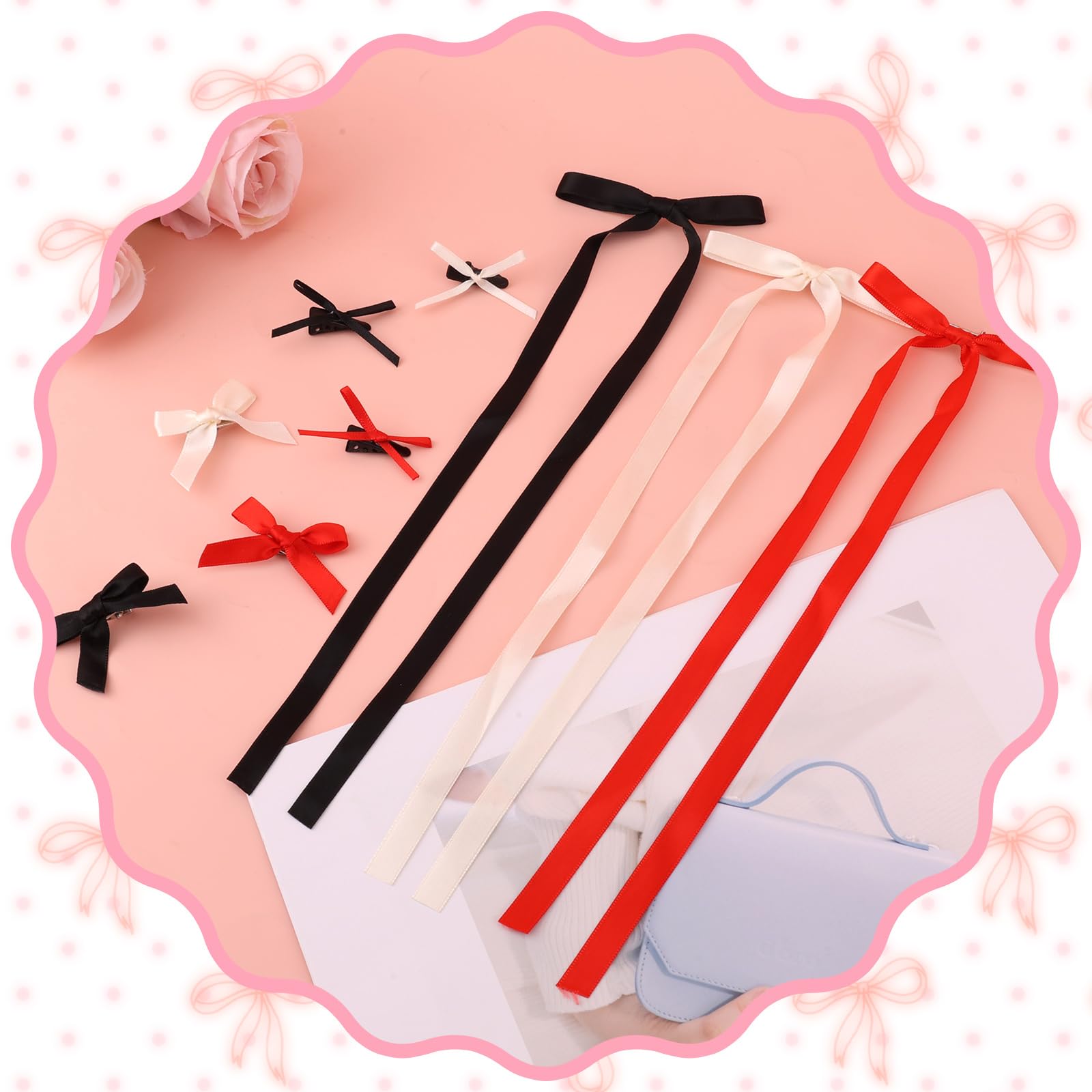33pcs Bow Hair Clips - Image 3