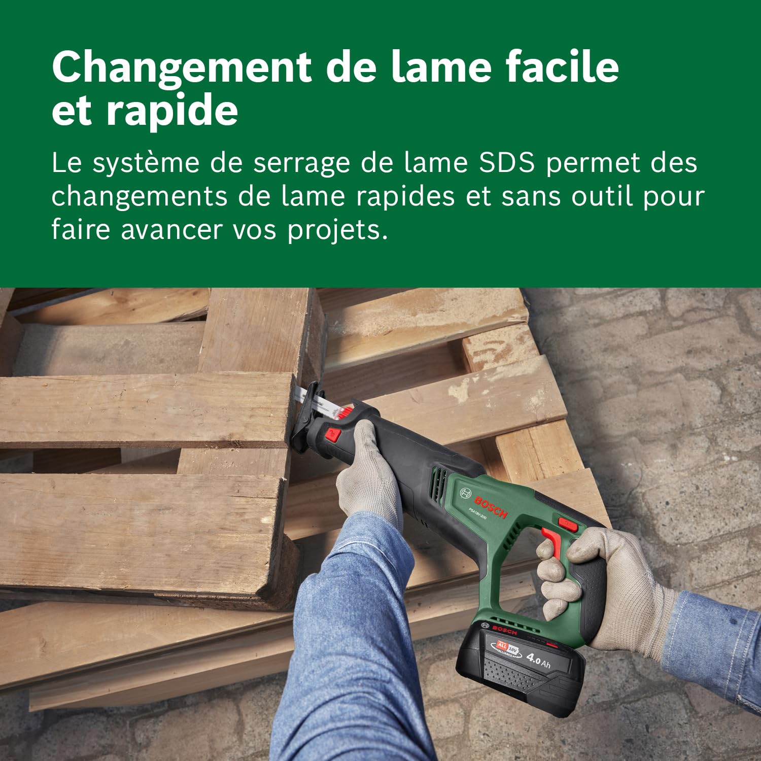 Bosch Scie sabre sans fil PSA18V-200