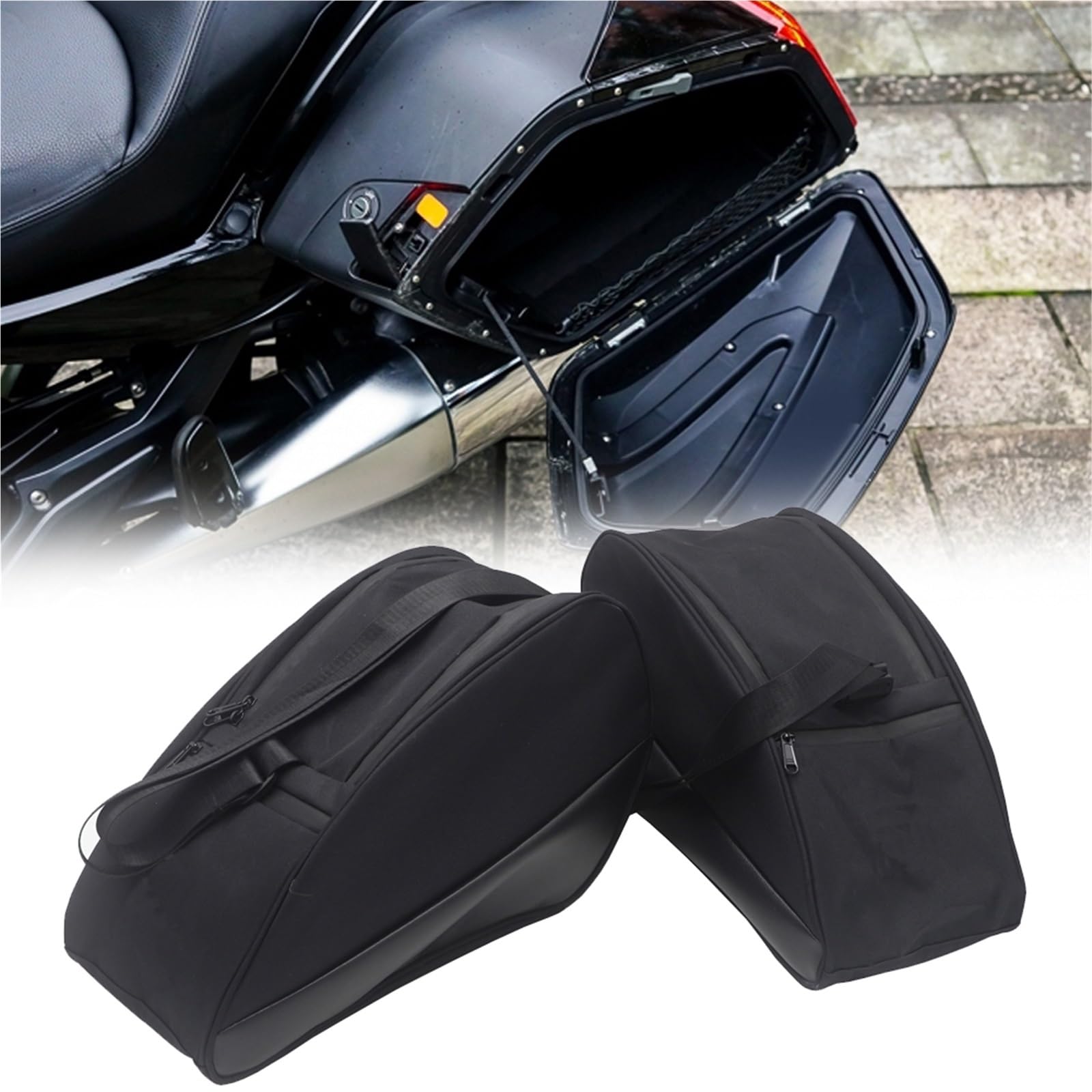 Sacoche rangement moto K1600B sac intérieur valise K1600GA bagger