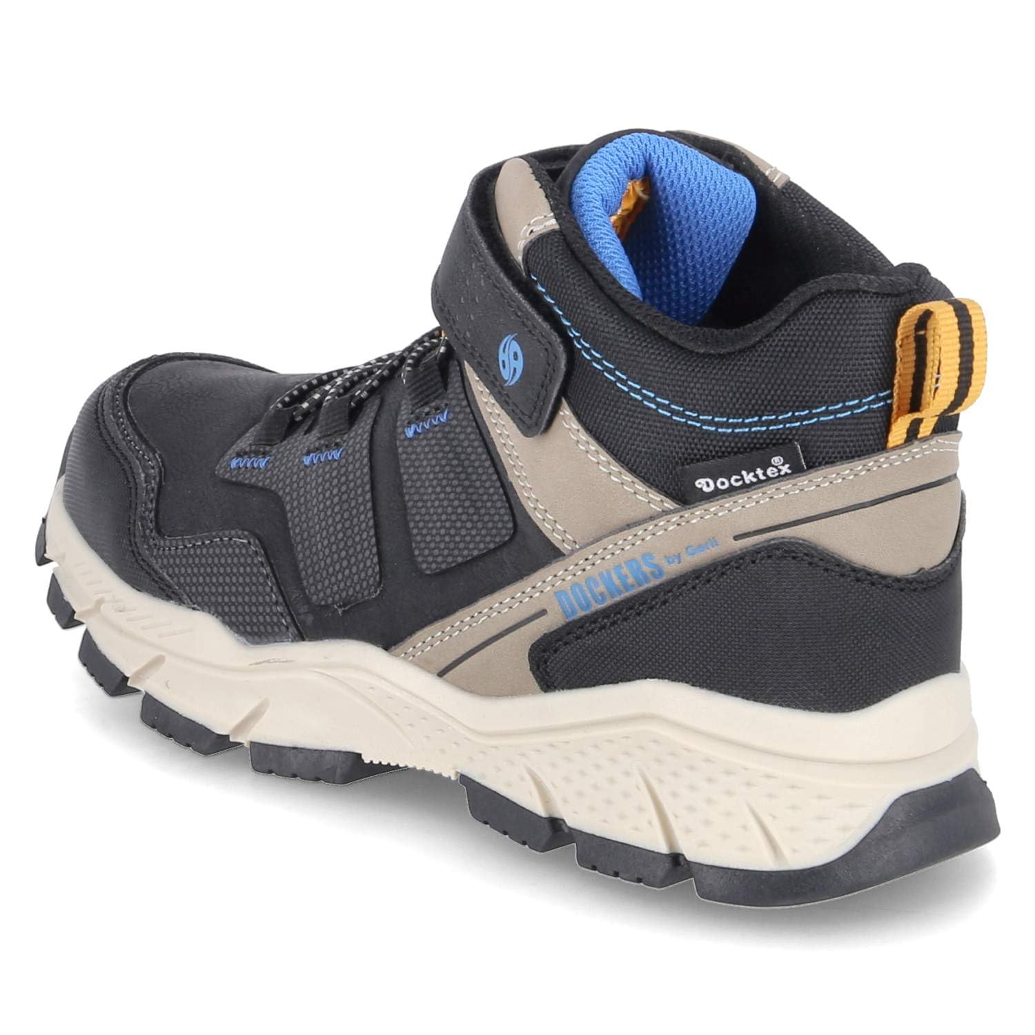 Dockers by Gerli 55IC703637110 Schlupfstiefel Textil & Synthetik Unisex in schwarz-Kombi