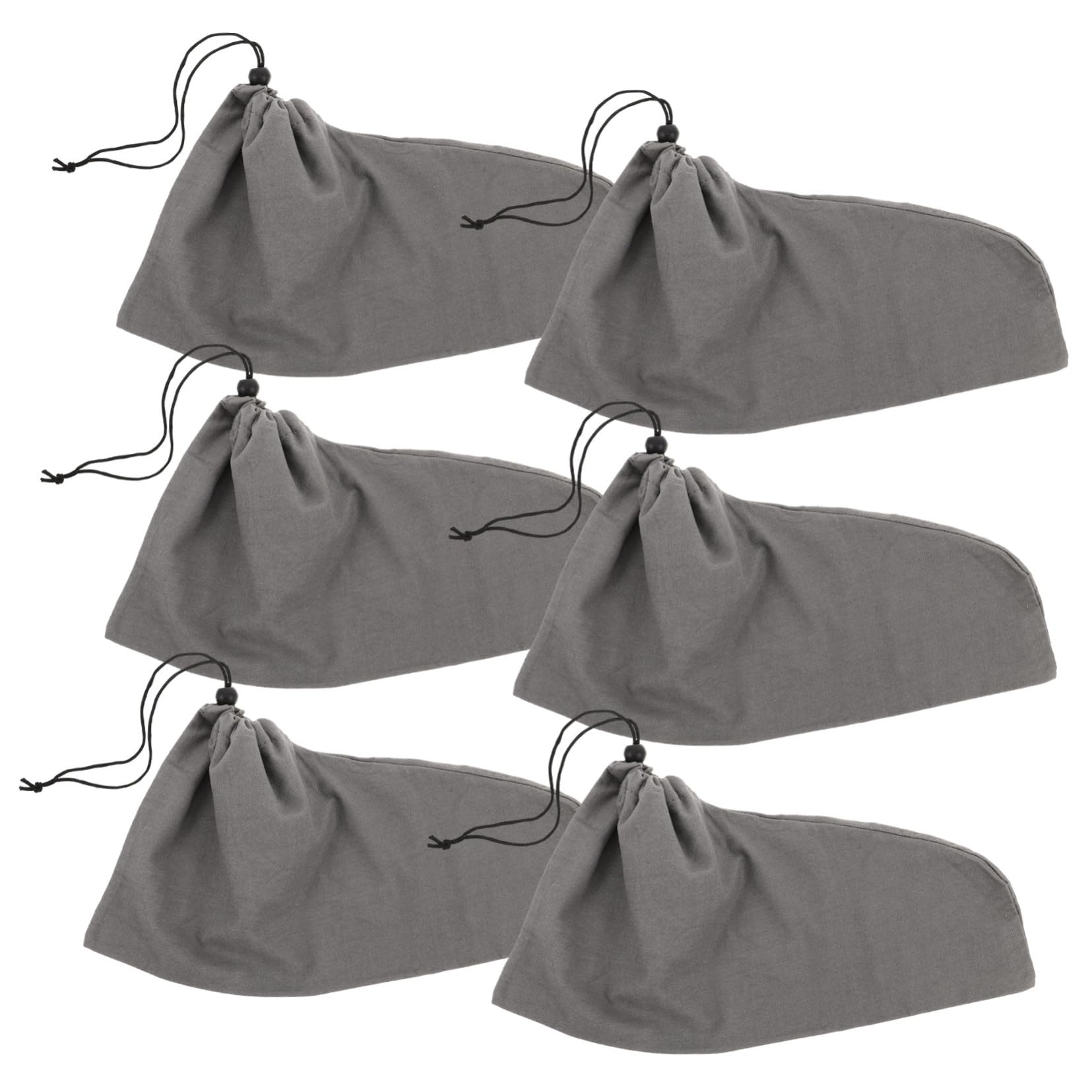 GALPADA 6pezzi Borsa Per Scarpe Da Viaggio Coulisse Custodia in Cotone Traspirante Lavabile Per Proteggere e Riporre Le Scarpe Da Viaggio Borse Per Chiusura Coulisse Per Imballaggio e Orga
