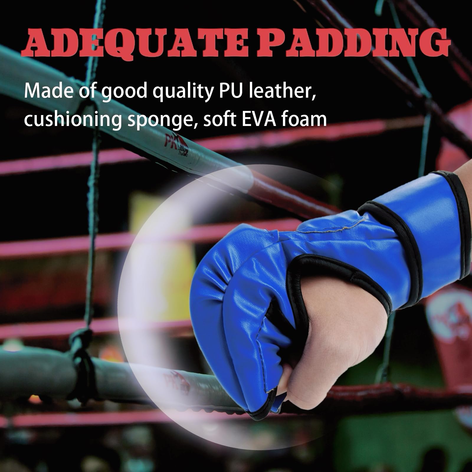 2 Paar Boxhandschuhe, Kickboxhandschuhe für Männer und Frauen, Anfänger, professionell, stoßfest, Leder, Sparring-Trainingshandschuhe, Set MMA-Handschuhe