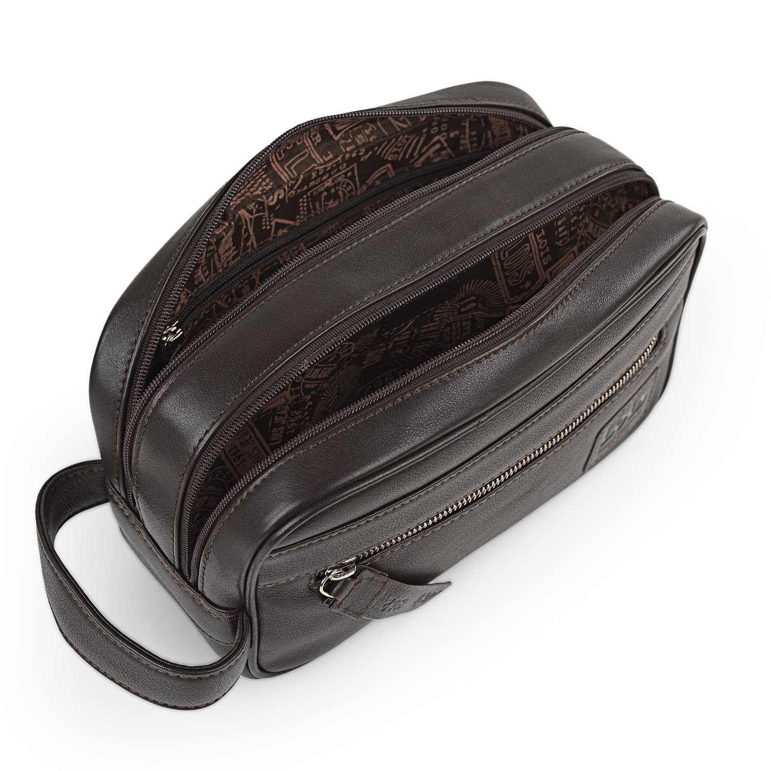 Beauty Case Uomo - Beauty Case da Viaggio in Impermeabile Materiale - Beaut