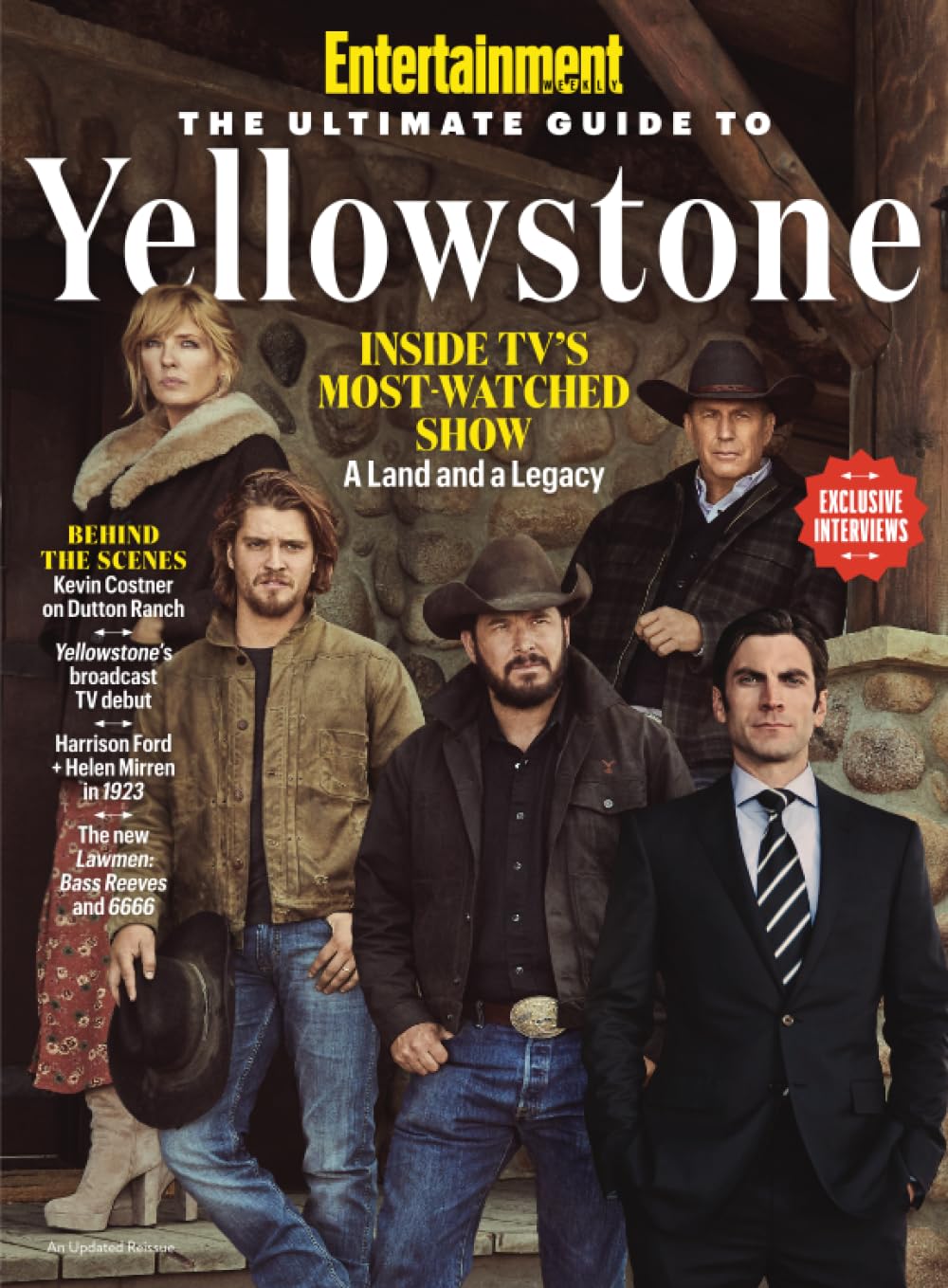 Guide ultime de Yellowstone Entertainment Weekly magazine série TV culte