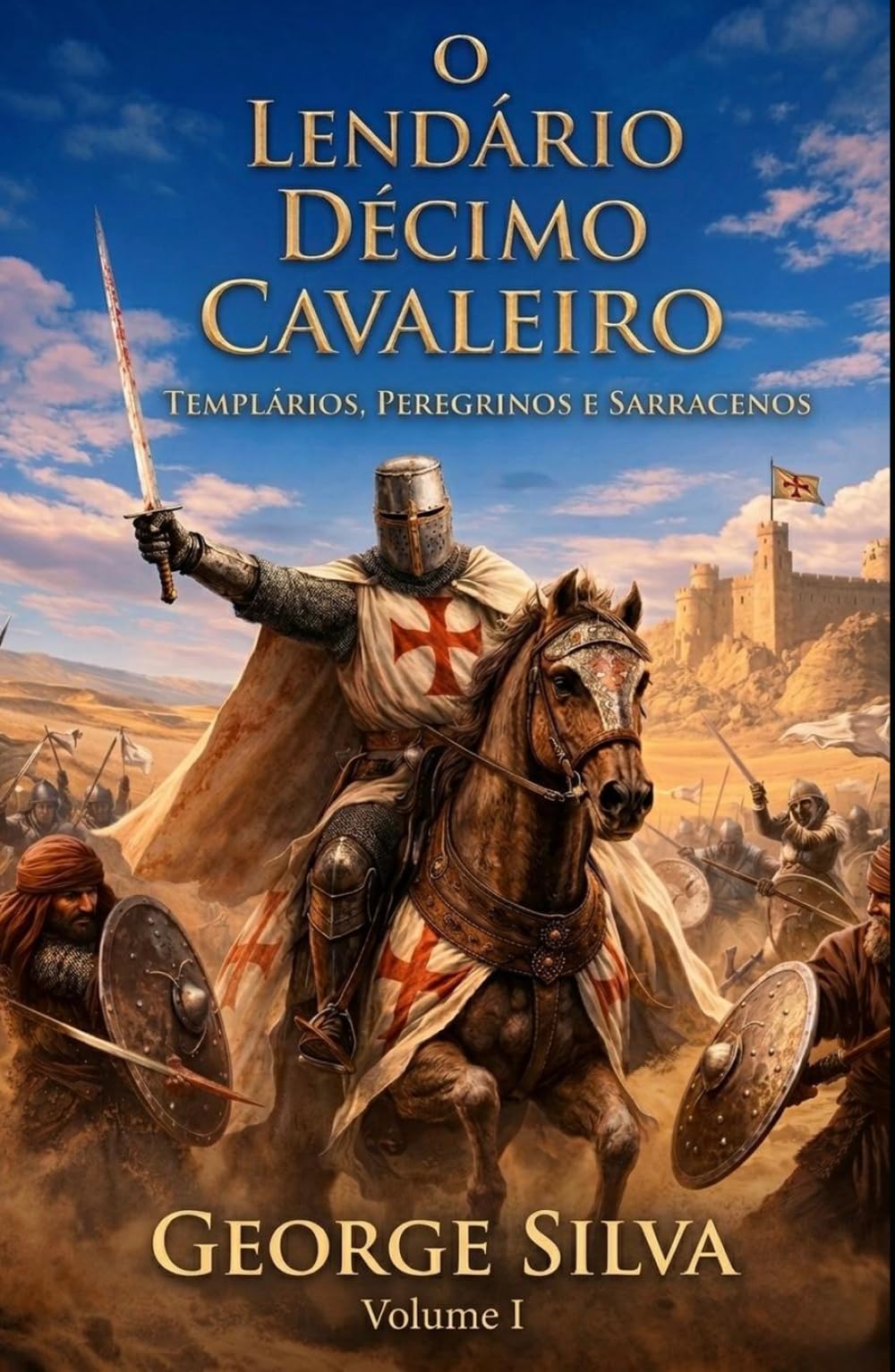 O lendário décimo cavaleiro: Templários, peregrinos e sarracenos (Uma jornada épica através das grandes ordens militares que moldaram a história da Europa medieval.)