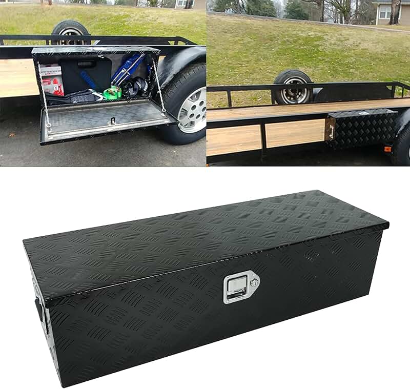 trailer hitch cargo box