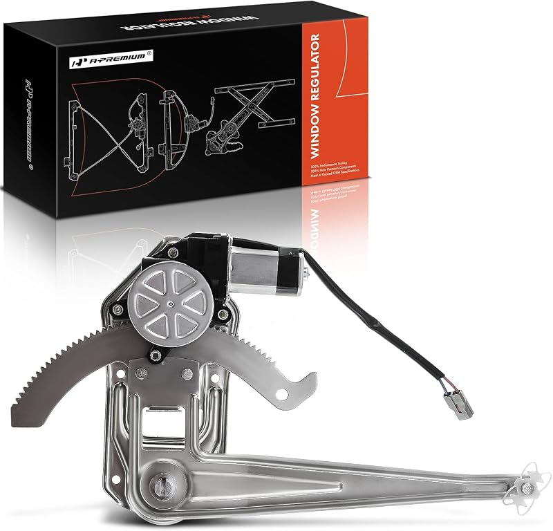 Máquina de vidro elétrico dianteira direita A-Premium com motor para Ford Ranger – 2 pinos