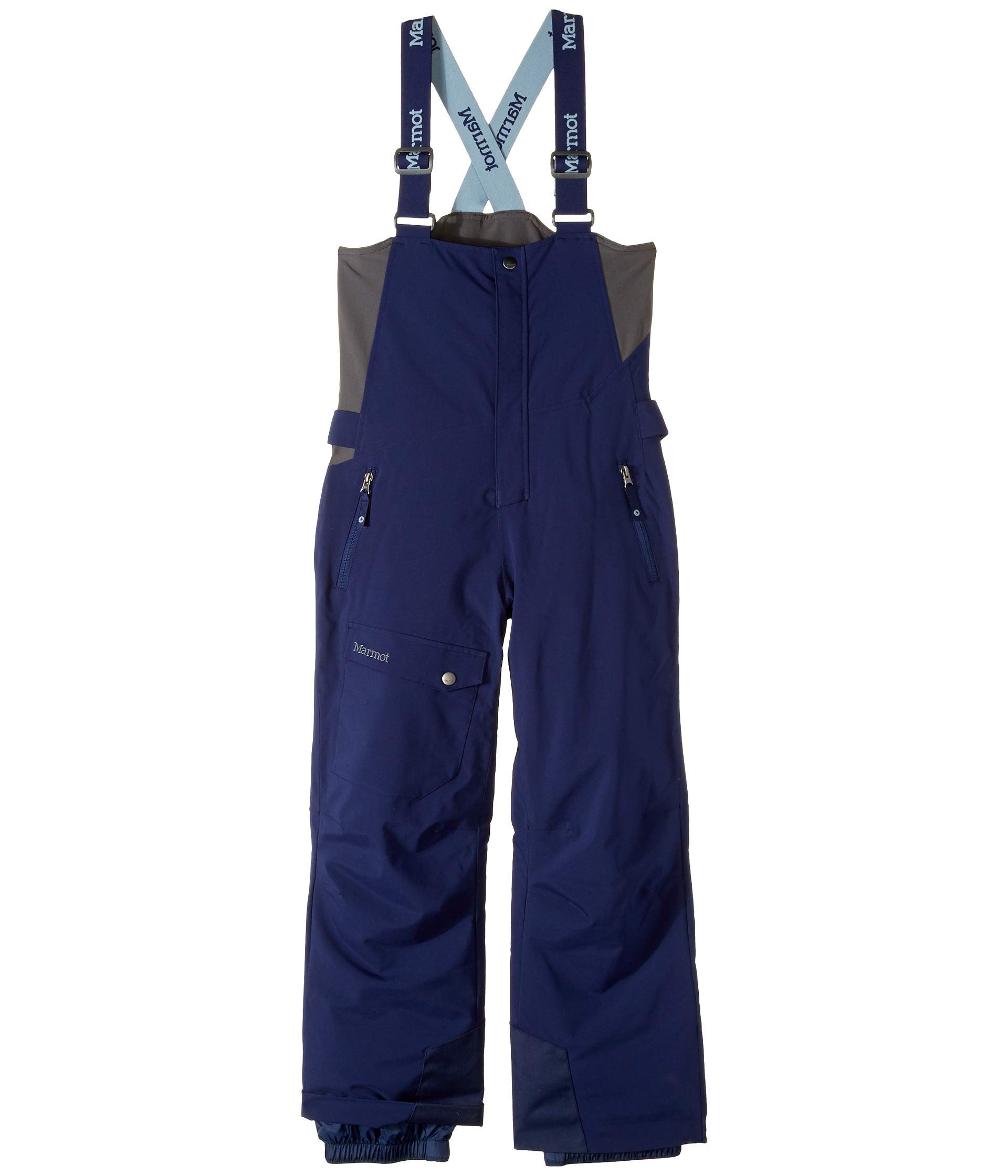 Marmot Rosco Unisex Children's Bib Trousers, unisex_child, Trouser, 74910-2975-3-S, Arctic navy, S