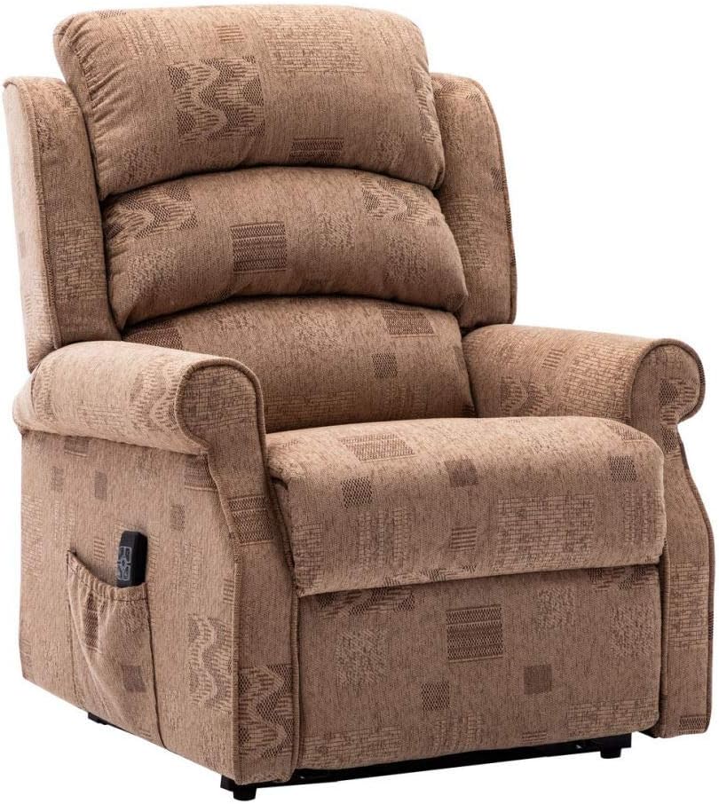 The Leicester Dual Motor Riser Recliner Mobility Lift Chair in Bouquet