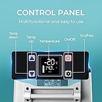 Vista 8 de Euhomy - Refrigerador de automóvil, 12 voltios, 35L (38 qt), refrigerador RV con 12/24 V CC y 120-240 V CA, refrigerador y congelador