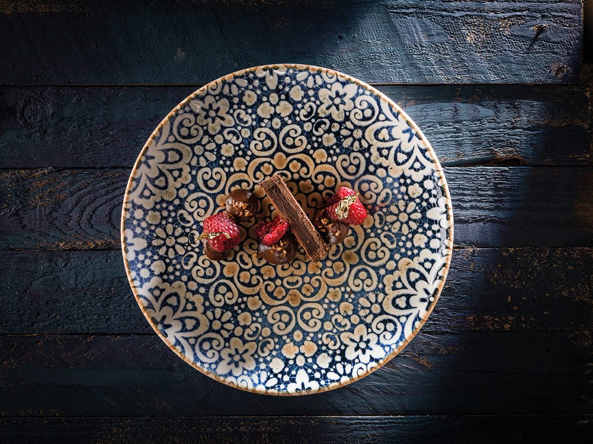 Bonna Piatto Da Dessert - Alhambra - Porcellana - 21 cm - set di 6