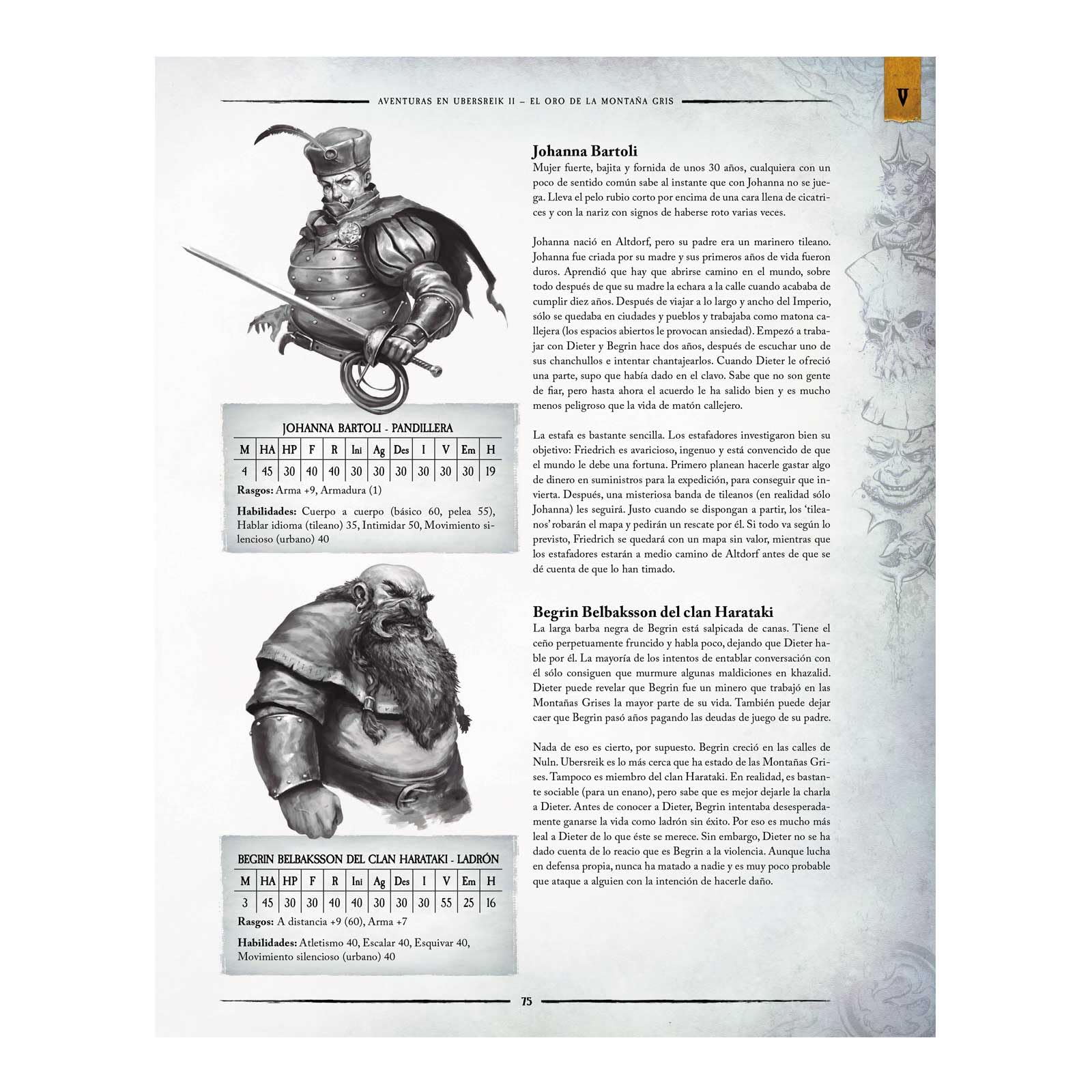 Devir - Warhammer: Aventuras en Ubersreik II – Juego de Rol de Fantasía Épica, Campaña de Aventuras, Mazmorras y Estrategia en el Imperio (WFAVUBER2)