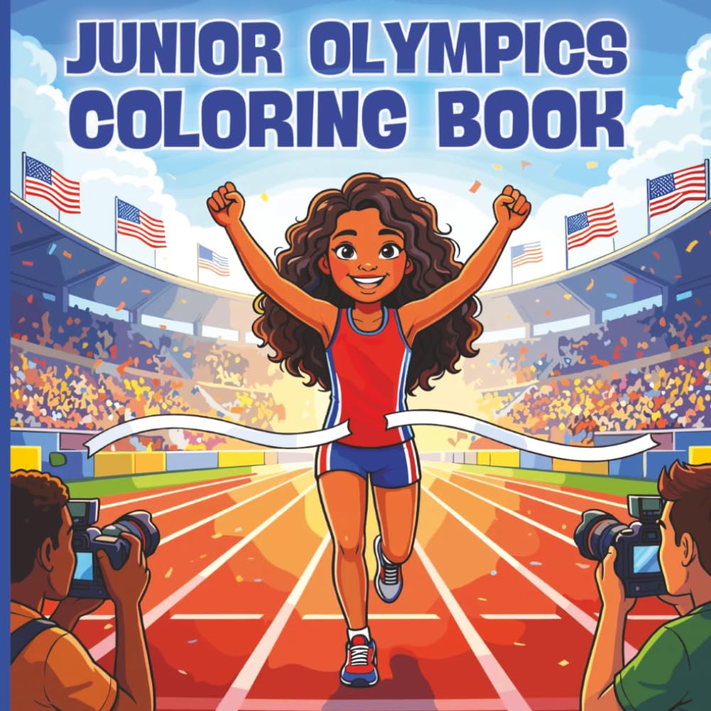 Junior Olympics Coloring Book