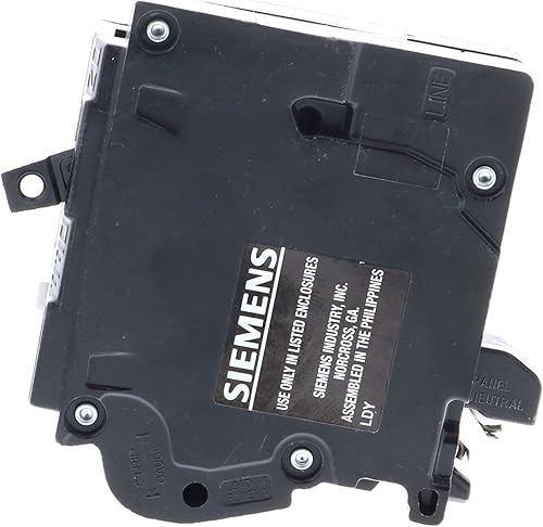 Miniatura 2 de Disyuntor neutro enchufable GFCI de 15 amperios y 1 polo