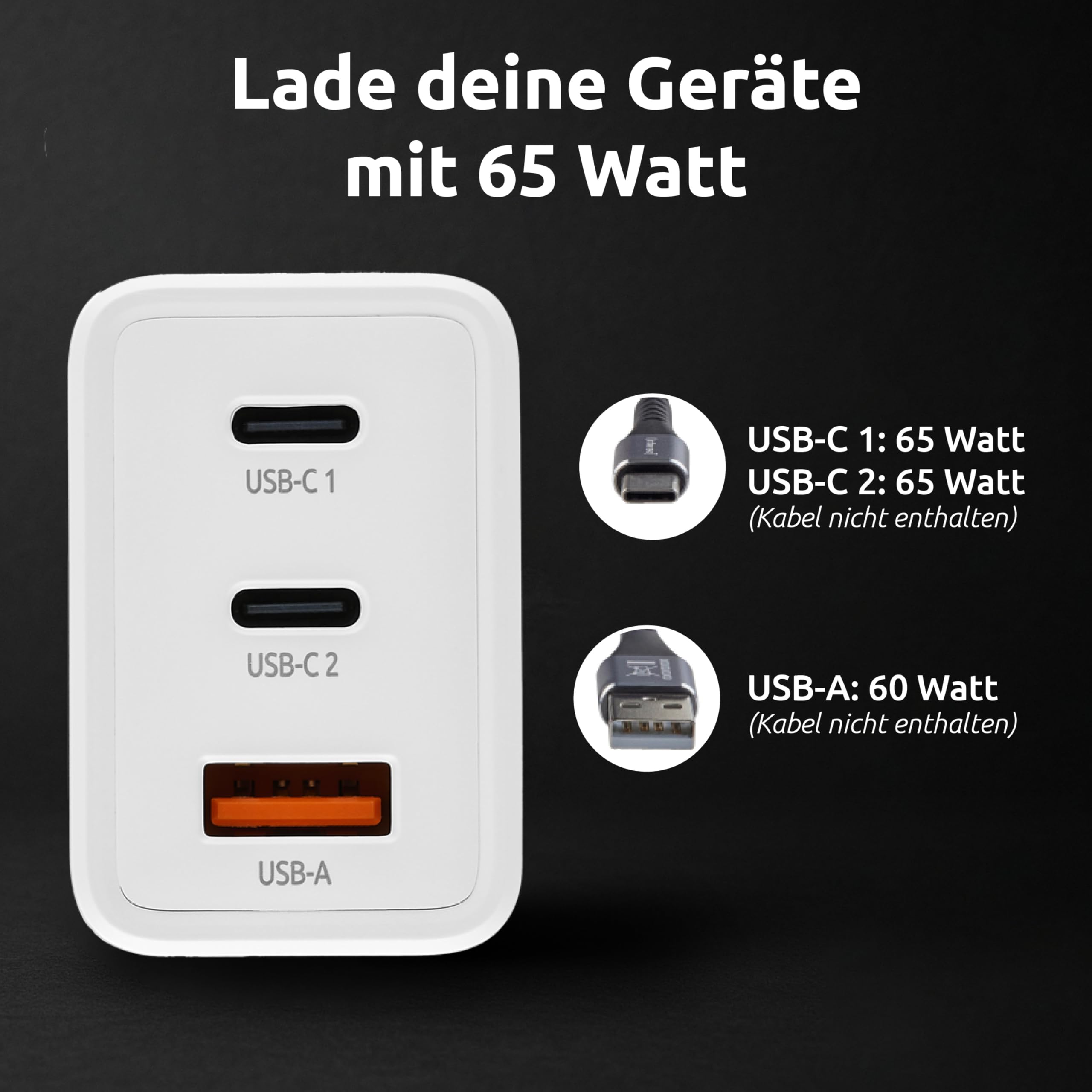 Intenso W65ACC GaN Netzteil – Bild 5