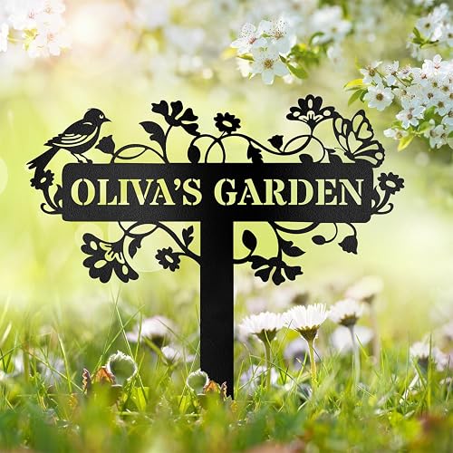 Amazon.com: Custom Metal Signs Metal Name Sign Metal Wall Art Split ...