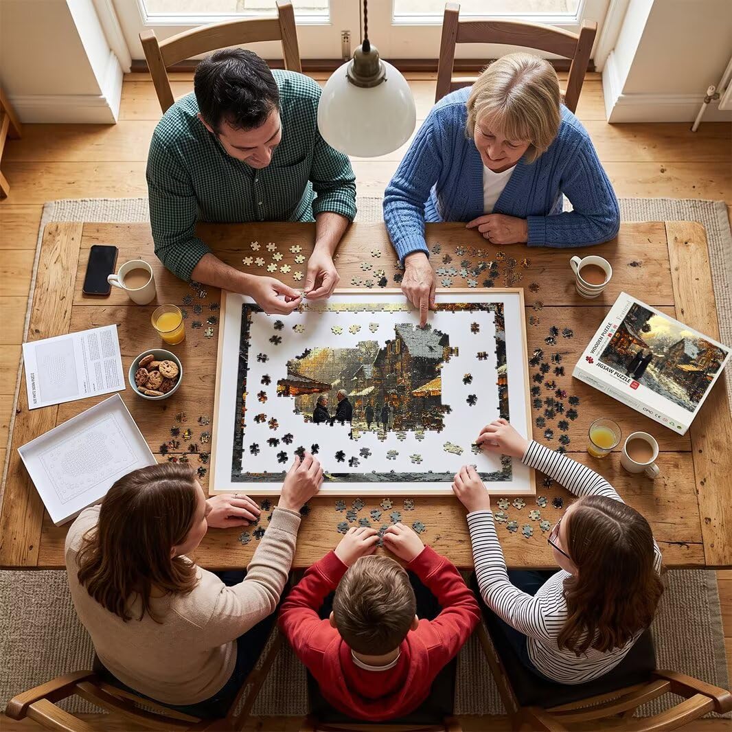 Puzzle dla dorosłych 2000, jesienne puzzle dla dorosłych -4566