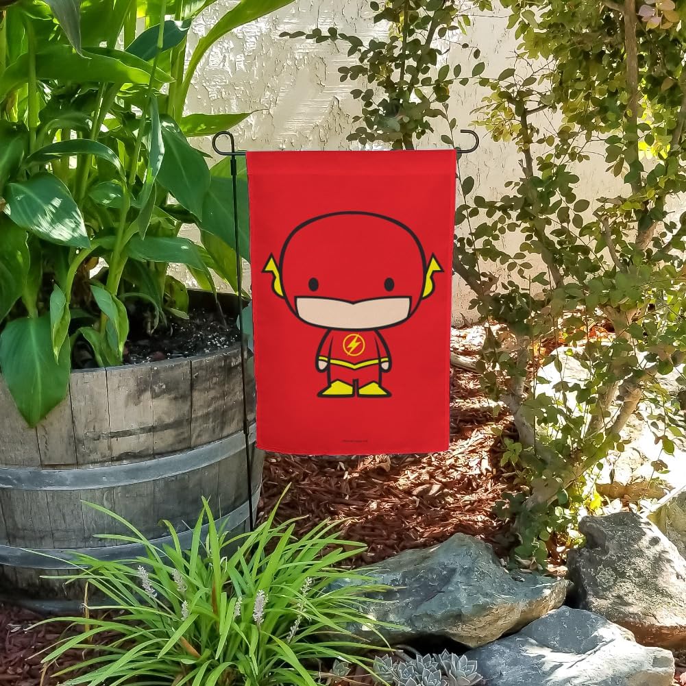 The Flash Cute Chibi Character Garden Yard Flag