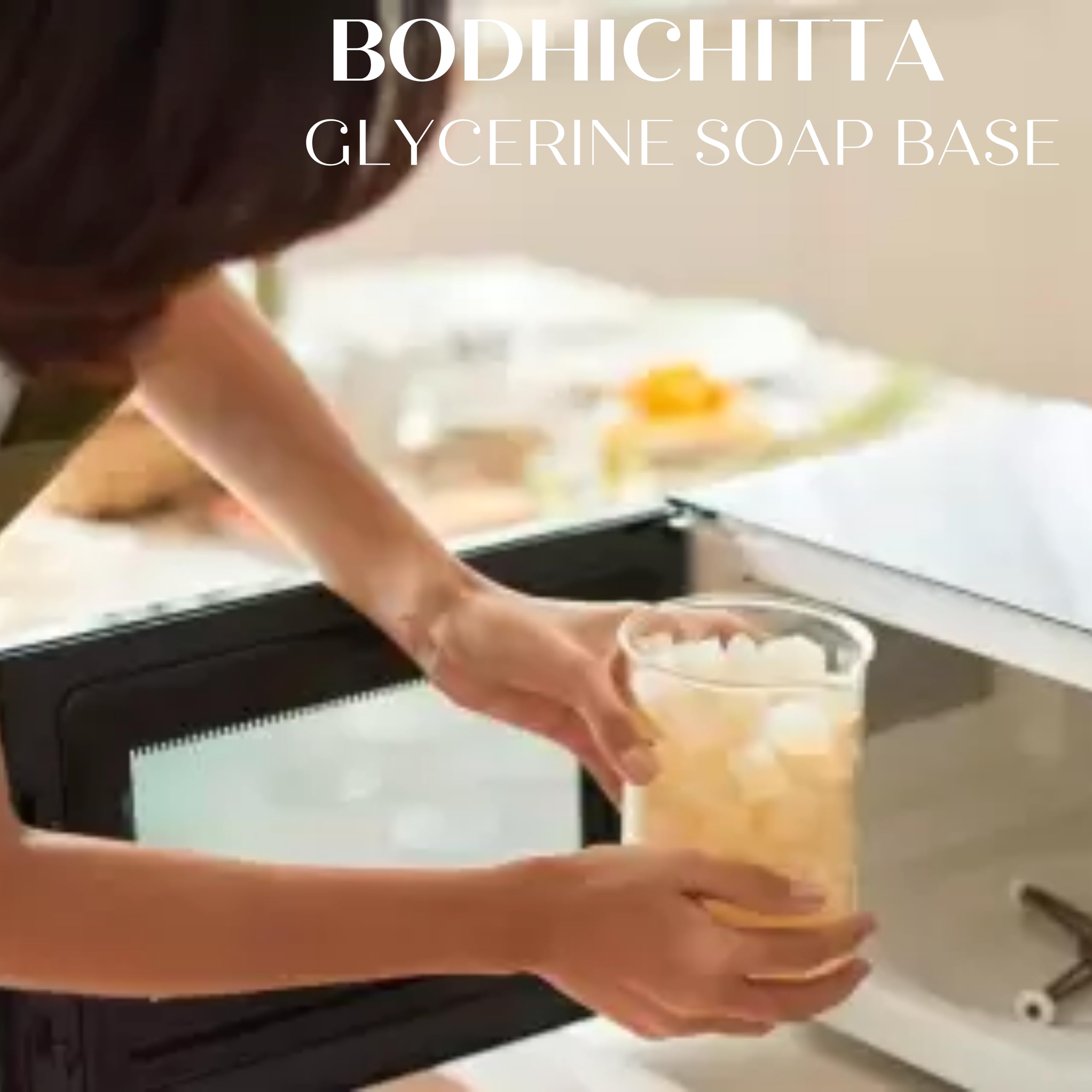 BODHICHITTA Glycerine Transparent Soap Base |100% Pure Organic & Natural | Paraben, SLS, Chemical Free | Melt & Pour Soap Base Bar For Soap Making 5kg 2