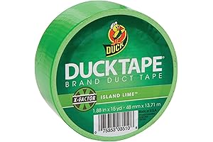Unleash Luminosity with Duck Color Duct Tape: Neon Lime Green