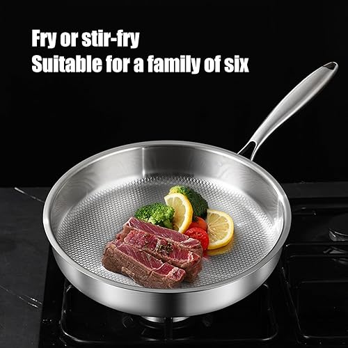 Miniatura 7 de Sartén  Sartenes de inducción  Cocina antiadherente  Sartenes antiadherentes  Sartenes de cocina de chef para todas las estufas compatibles con