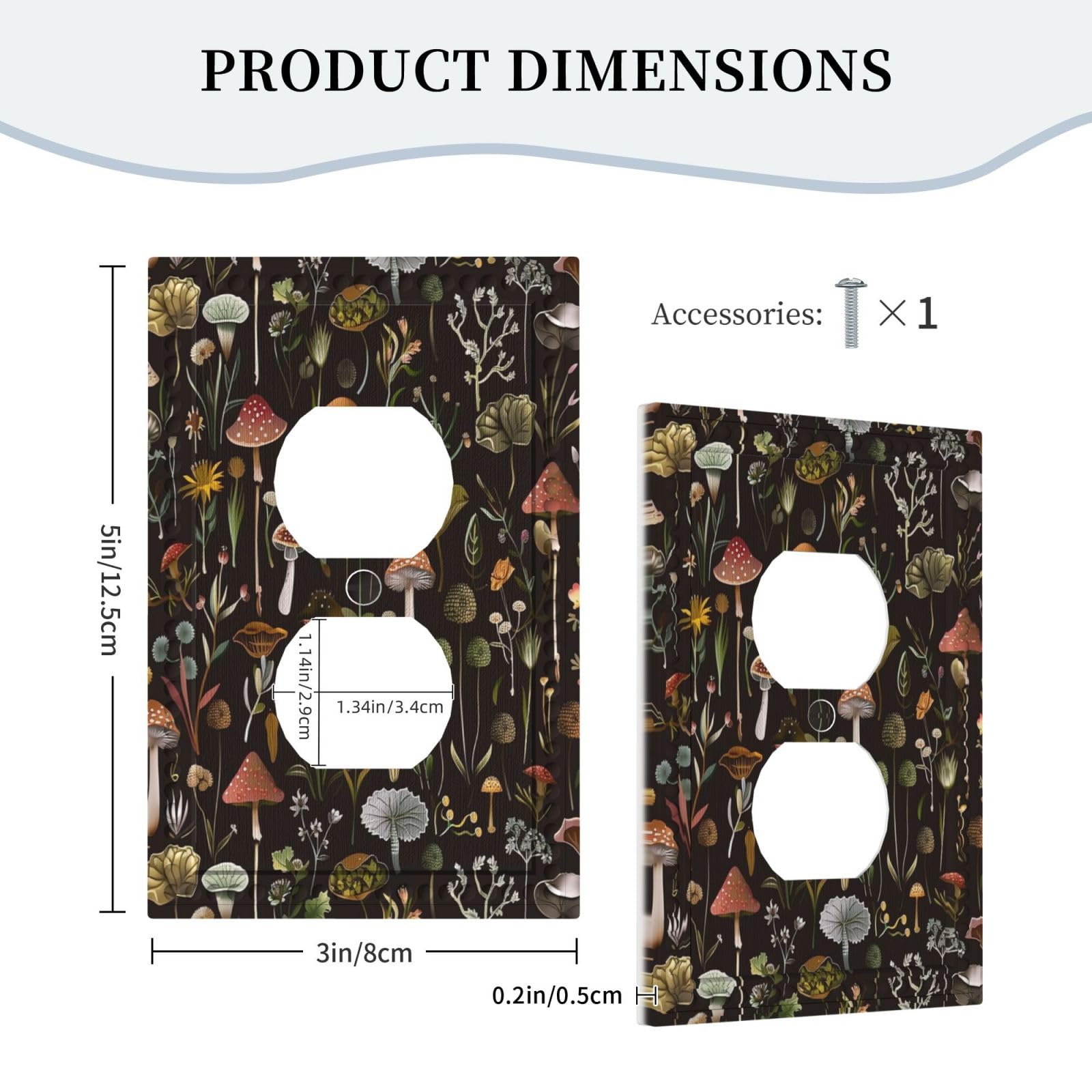 Bambusfaser Wandplatten - Schalter & Steckdosen Abdeckungen In Schwarz & Weiß