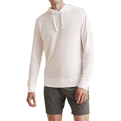 Faherty Slub Cotton Hoodie Men