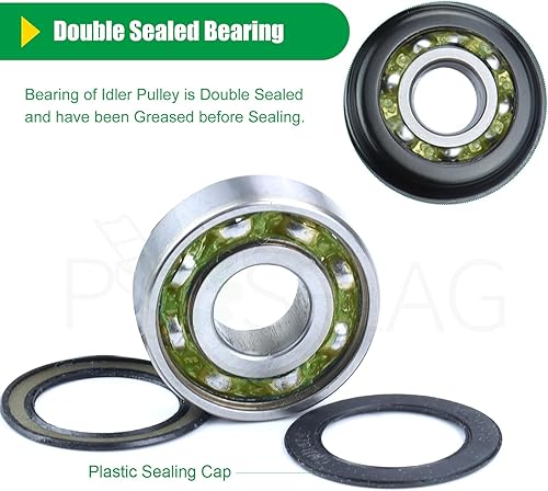 Miniatura 6 de 1-633166 Polea tensora reemplaza eXmark 1-633166 Polea tensora, 1 633166 polea tensora eXmark, 1633166 polea, eXmark 633166 polea, Toro 1-633166,