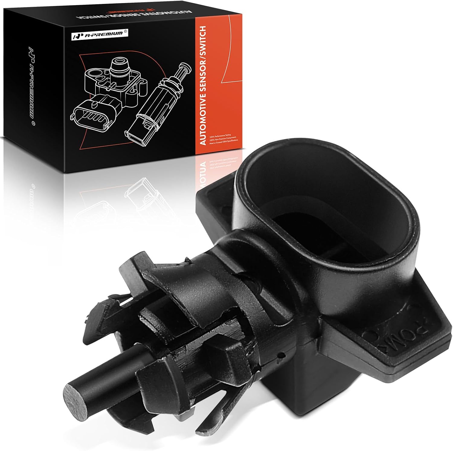 A-Premium Air Temperature Sensor Compatible with Buick LaCrosse Cadillac Escalade Avalanche GMC Sierra 1500 2500 Sonoma Oldsmobile Bravada Saab 9-3 9-5 Pontiac GTO