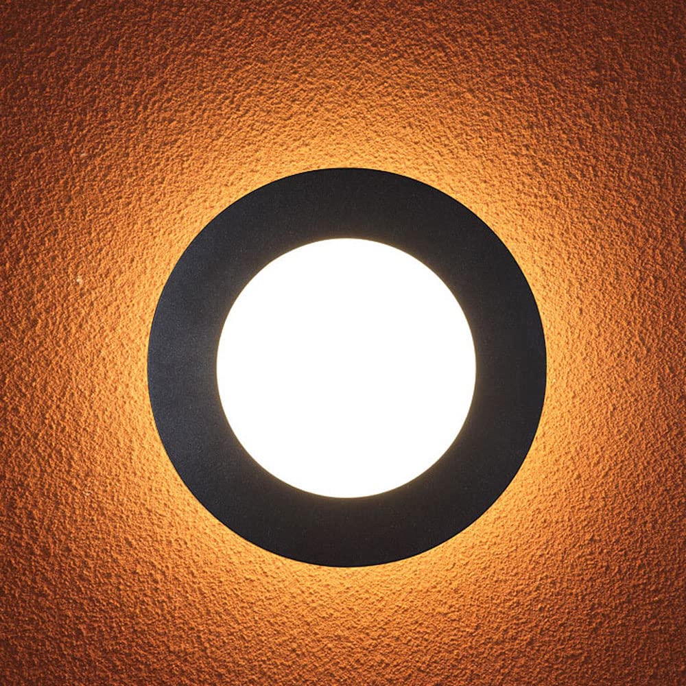 Luminaire extérieur LED noir mat : finissez-en avec les entrées sombres grâce au blanc chaud 20W