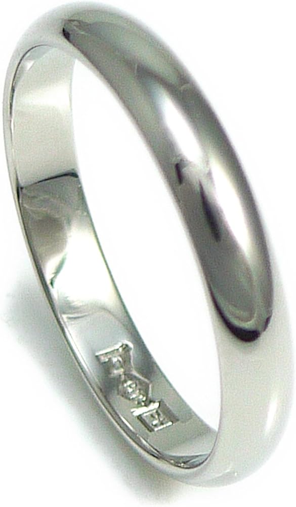 Amazon | [T TRIDEA JEWELRY] PT900 リング 指輪 甲丸 こうまる 造幣局